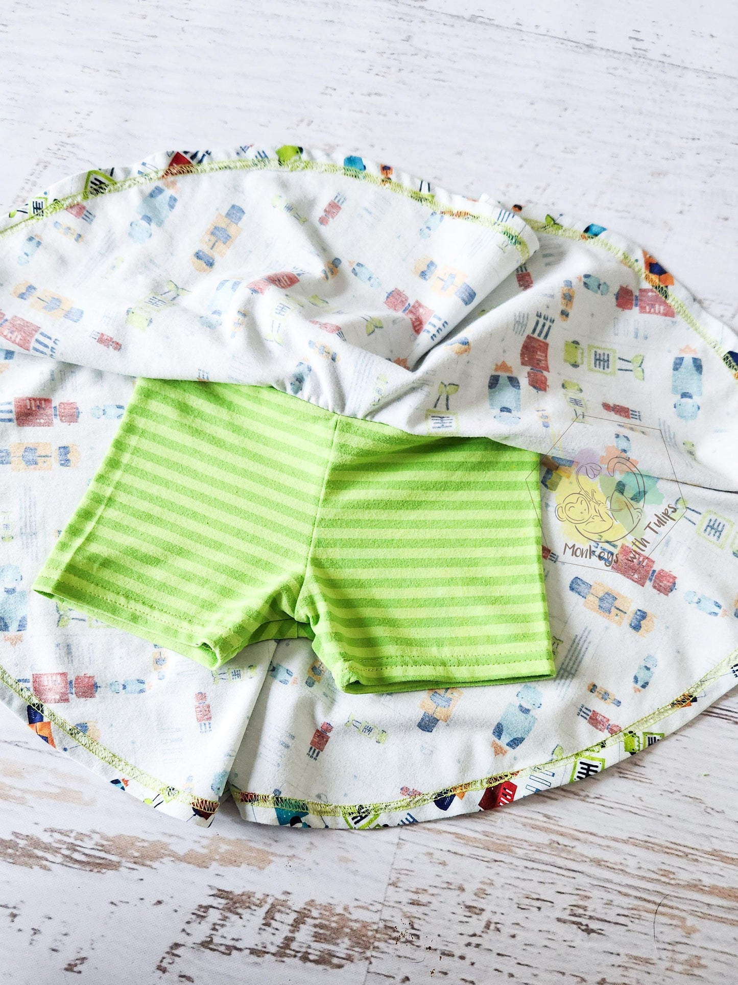 Robot Spinny Skirtie, size 3T