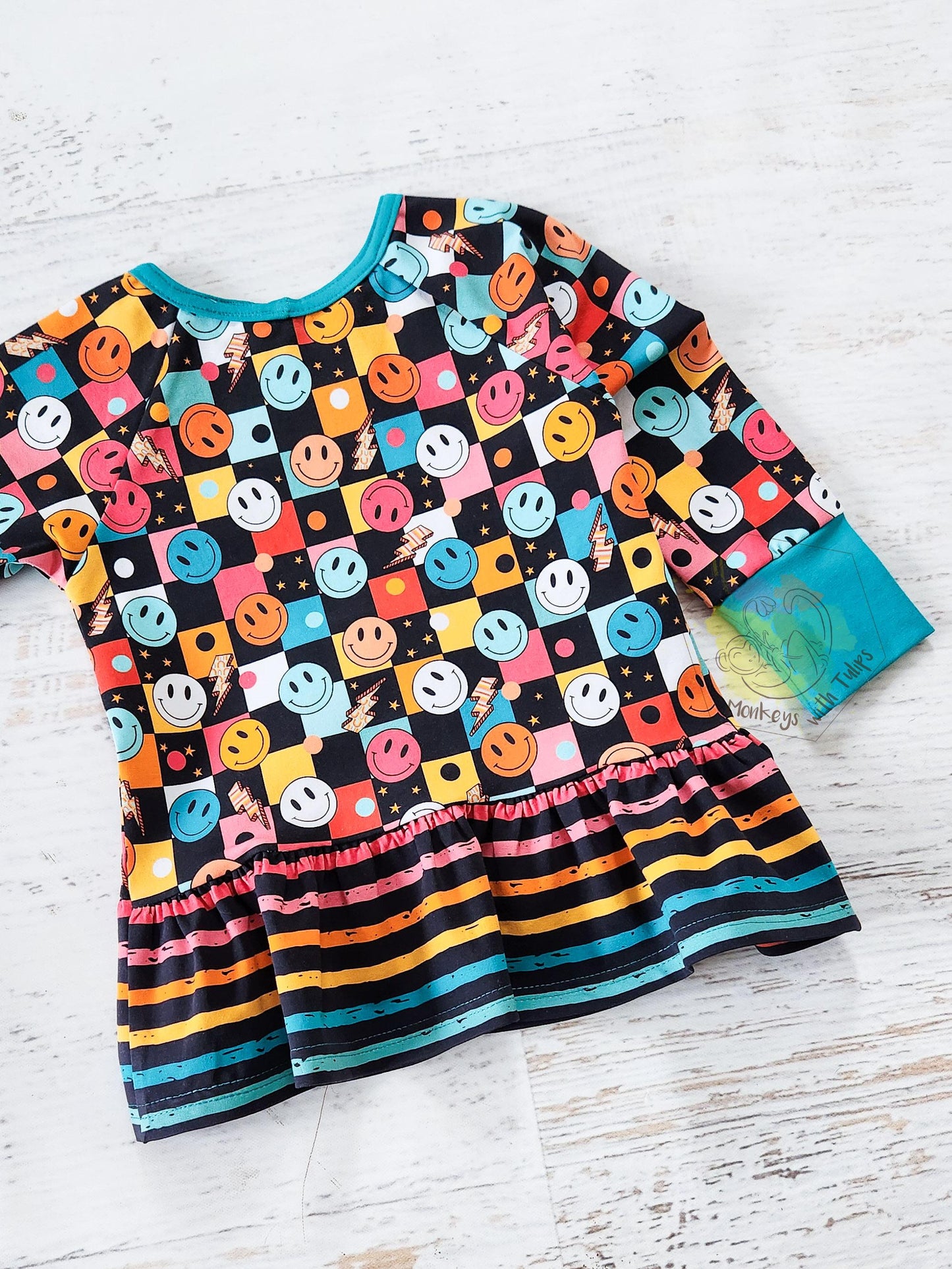 Emoji Peplum, size 2T