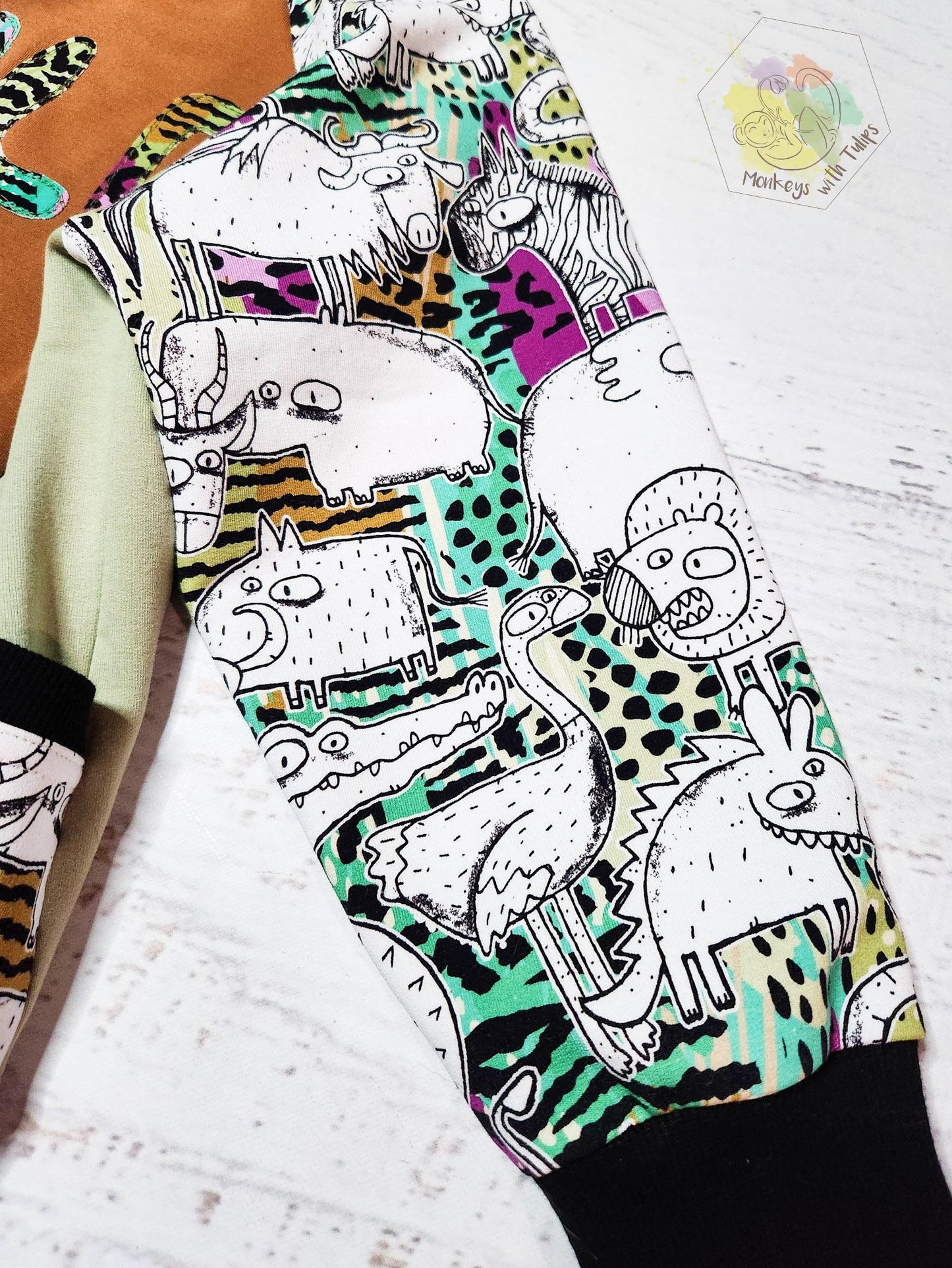 Wild pullover, size 5t