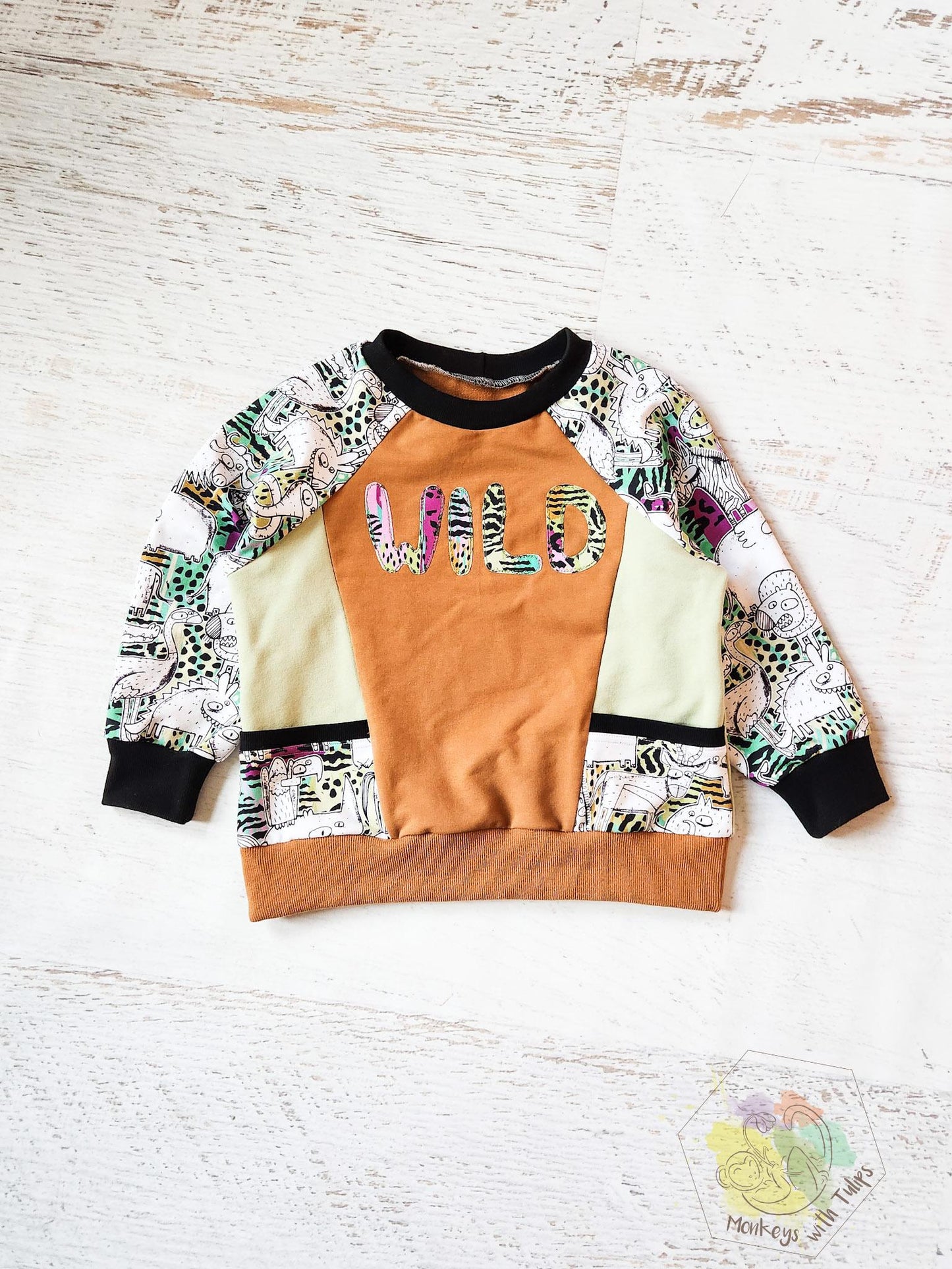 Wild pullover, size 5t
