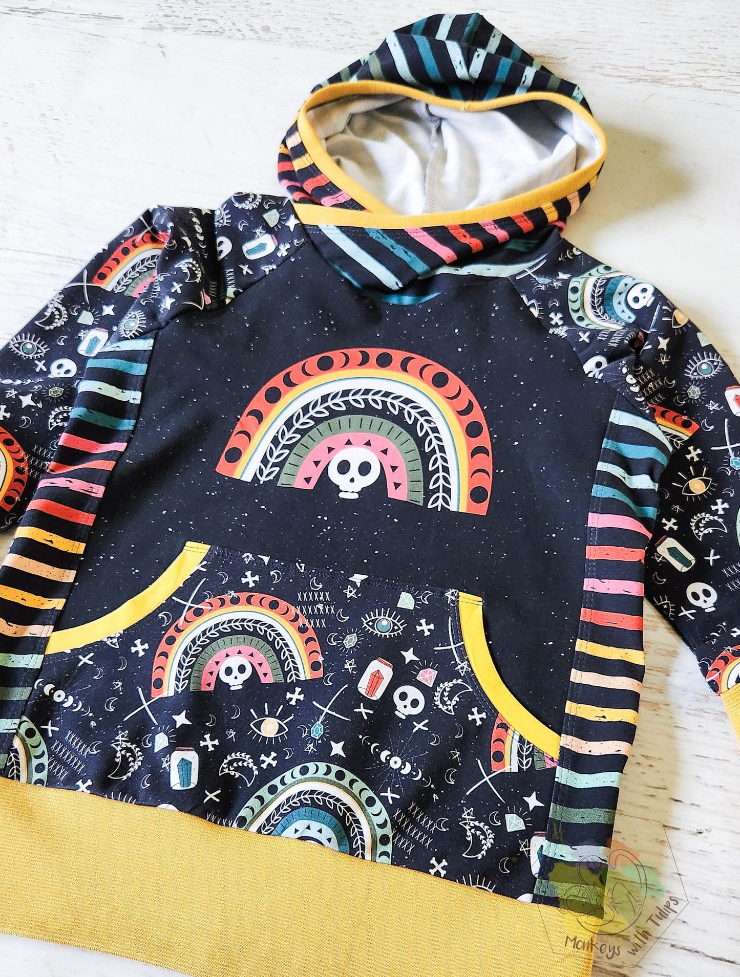 Grow with me hoodie, size 6-9