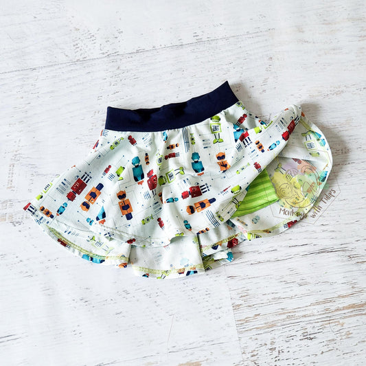 Robot Spinny Skirtie, size 3T