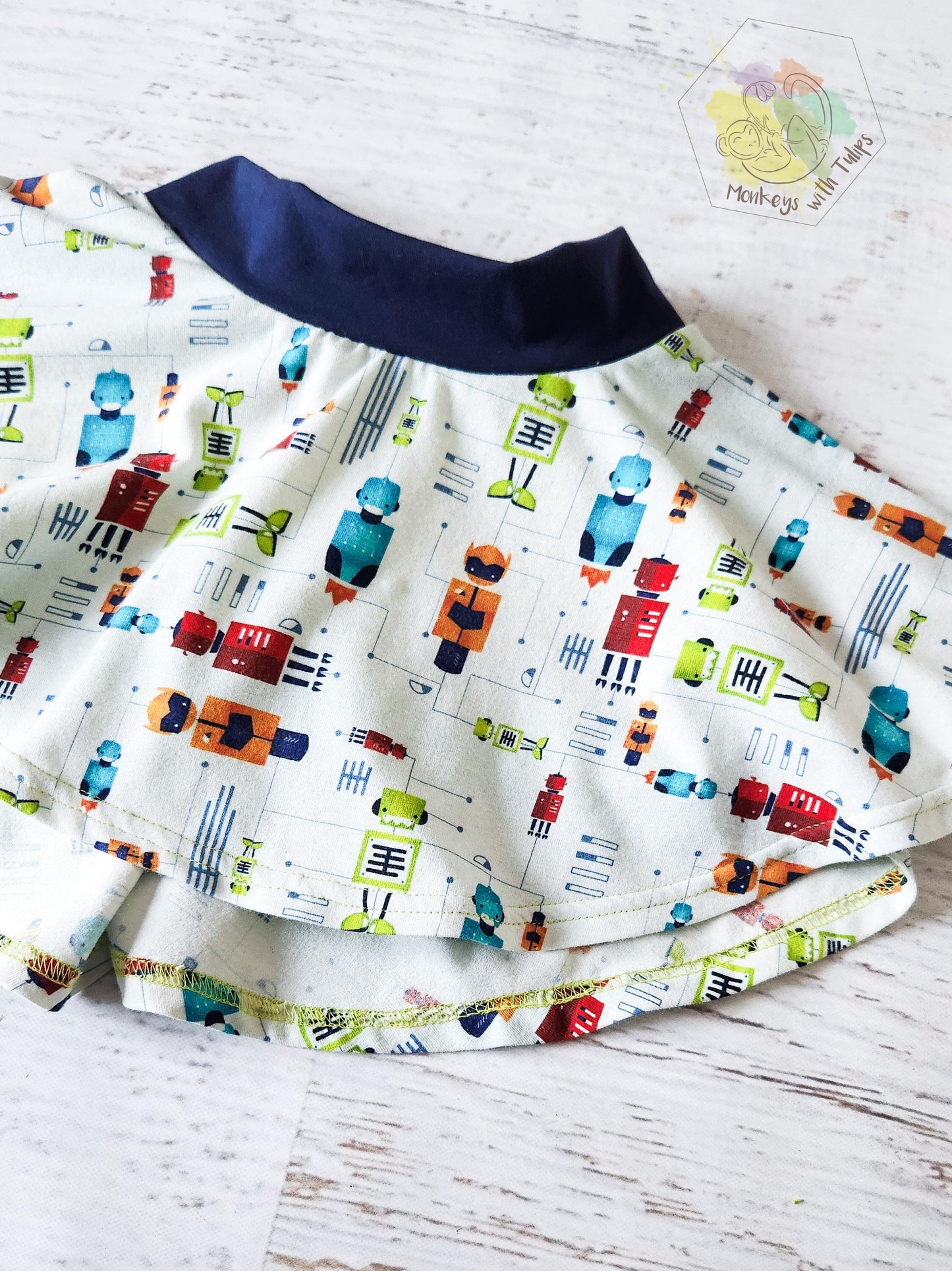 Robot Spinny Skirtie, size 3T