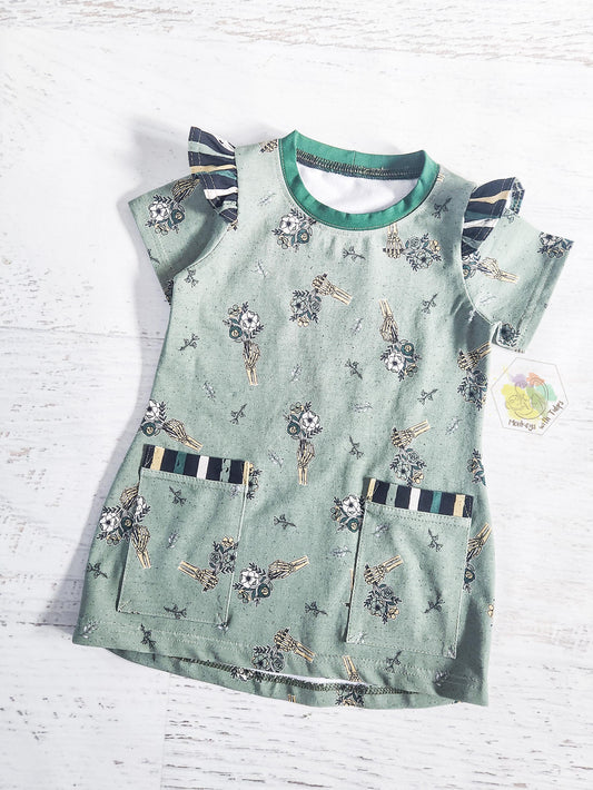 First Signs of Spring tunic tee, size 2T